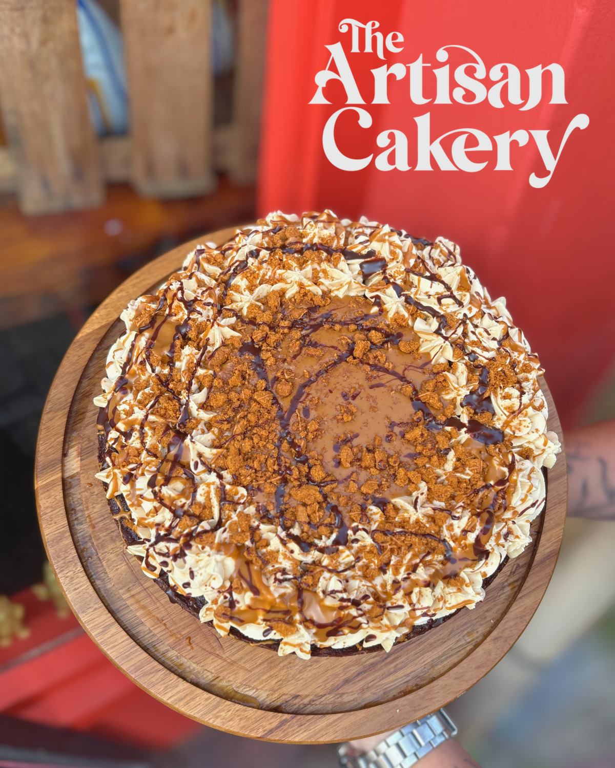Biscoff Chocolate Cake