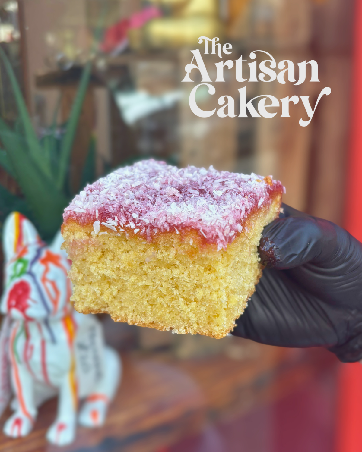 Jammy Coconut Sponge Recipe